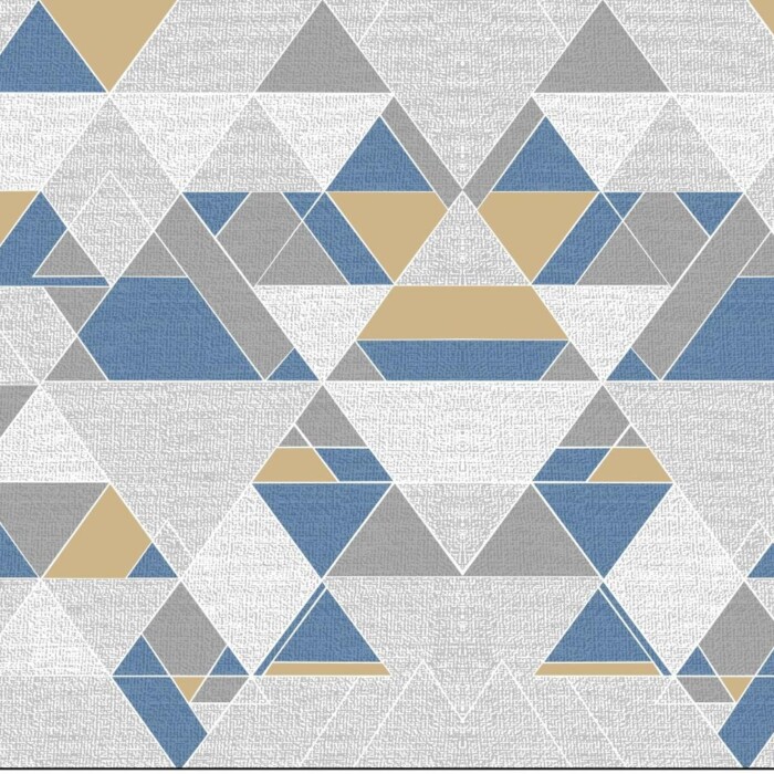 Textured Geometric Customised Wallpaper